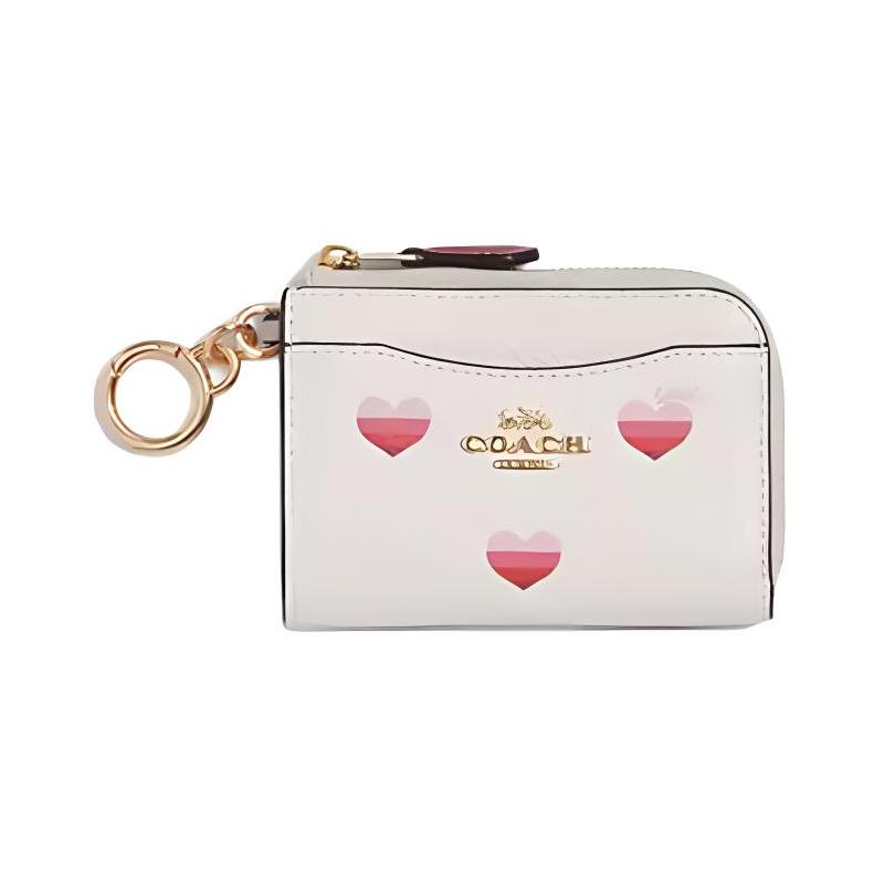 COACH Card Case 11 Gradient Love Print Zipper Closure Refined Pebble Leather Card Case Key Case Coin Purse Mini Women s White білий
COACH Card Case 11 Gradient Love Print Zipper Closure Refined Pebble Leather Card Case Key Case Coin Purse Mini Women s White білий