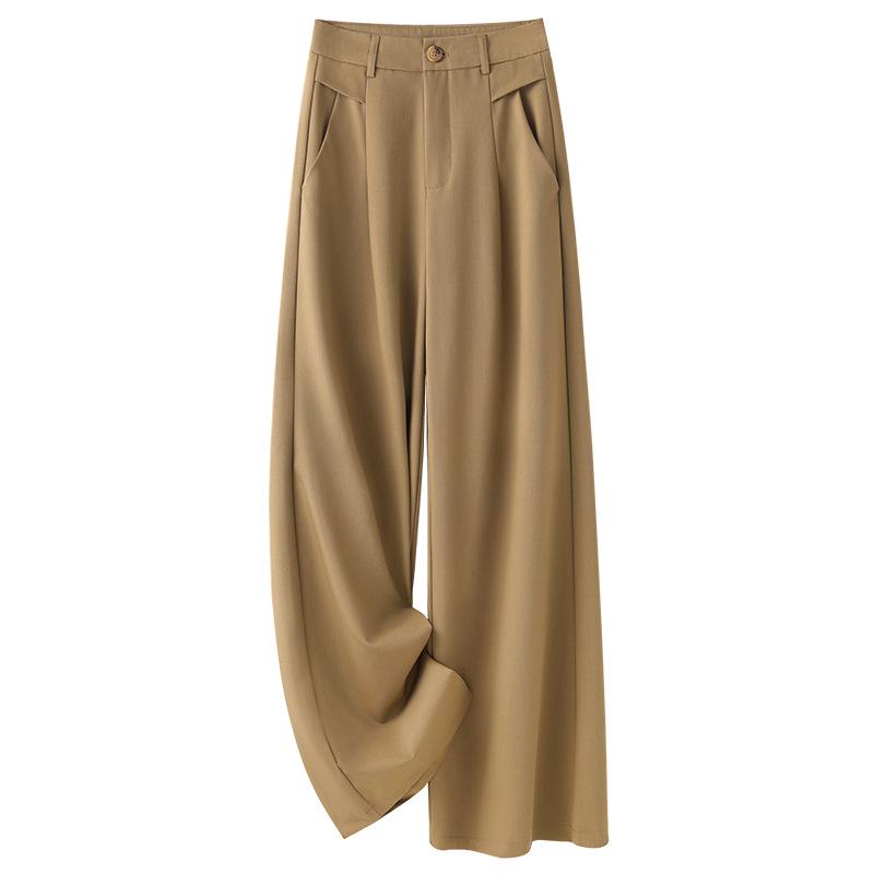 Женские брюки с высокой талией и широкими штанинами, черные, 2025: Элегантный, Повседневный, Прямой крой для Весны M хаки
Женские брюки с высокой талией и широкими штанинами, черные, 2025: Элегантный, Повседневный, Прямой крой для Весны M хаки