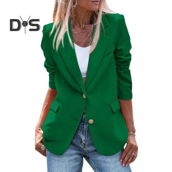Женский пиджак с лацканами, длинный рукав, однобортный офисный пиджак, однотонный, с карманами-клапанами, повседневная рабочая верхняя одежда XL
Женский пиджак с лацканами, длинный рукав, однобортный офисный пиджак, однотонный, с карманами-клапанами, повседневная рабочая верхняя одежда XL