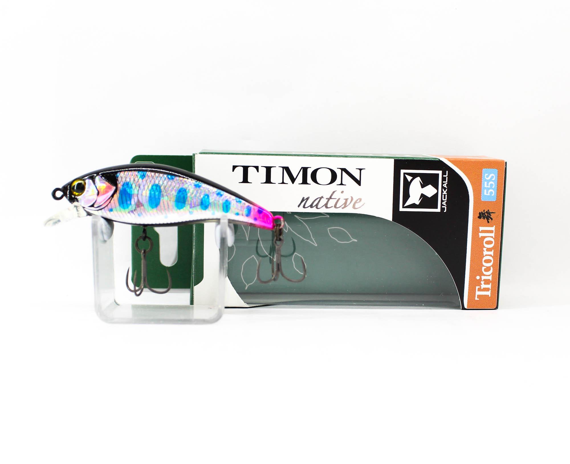 Jackall Timon Tricoroll Mai 55S Sinking Lure Yoneshiro Multi Black (2424)
Jackall Timon Tricoroll Mai 55S Sinking Lure Yoneshiro Multi Black (2424)