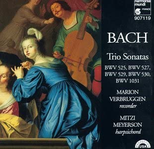 CD BACH, VERBRUGGEN; MEYERSON - Bach;Trio Sonatas HMU907119,90711 Harmonia Mundi 1994 Germany Classical Used
CD BACH, VERBRUGGEN; MEYERSON - Bach;Trio Sonatas HMU907119,90711 Harmonia Mundi 1994 Germany Classical Used
