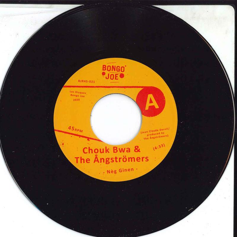 7inch Record CHOUK BWA LIBTE & THE NGSTRMERS - Ng Ginen / Ogou Bwe BJR45021 Les Disques Bon 2021 Switzerlan World Music
7inch Record CHOUK BWA LIBTE & THE NGSTRMERS - Ng Ginen / Ogou Bwe BJR45021 Les Disques Bon 2021 Switzerlan World Music