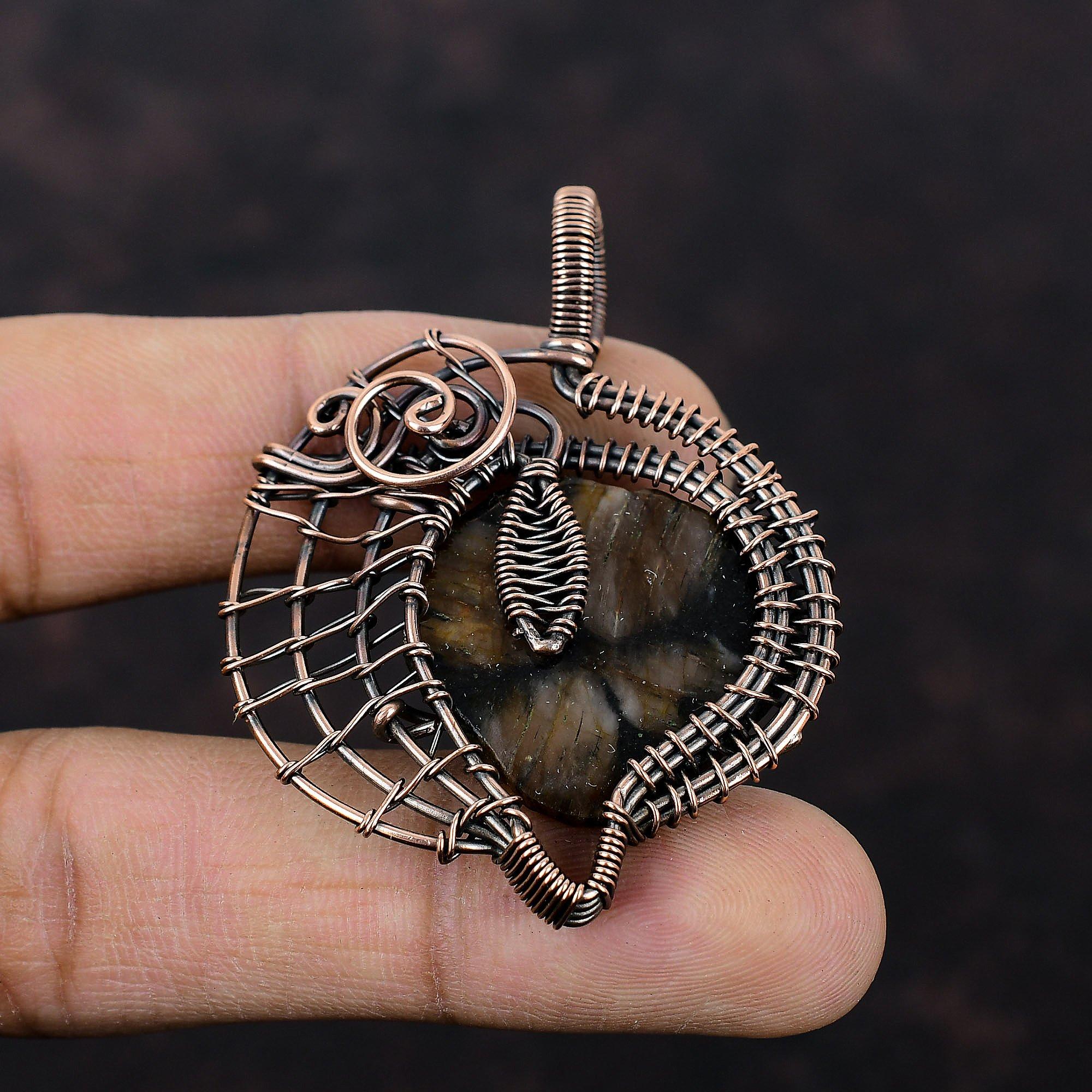 Chiastolite Pendant Copper Wire Wrapped Pendant Handmade Chiastolite Jewelry Copper Wire Wrap Jewelry Original Gemstone Pendant Wedding Gift
Chiastolite Pendant Copper Wire Wrapped Pendant Handmade Chiastolite Jewelry Copper Wire Wrap Jewelry Original Gemstone Pendant Wedding Gift
