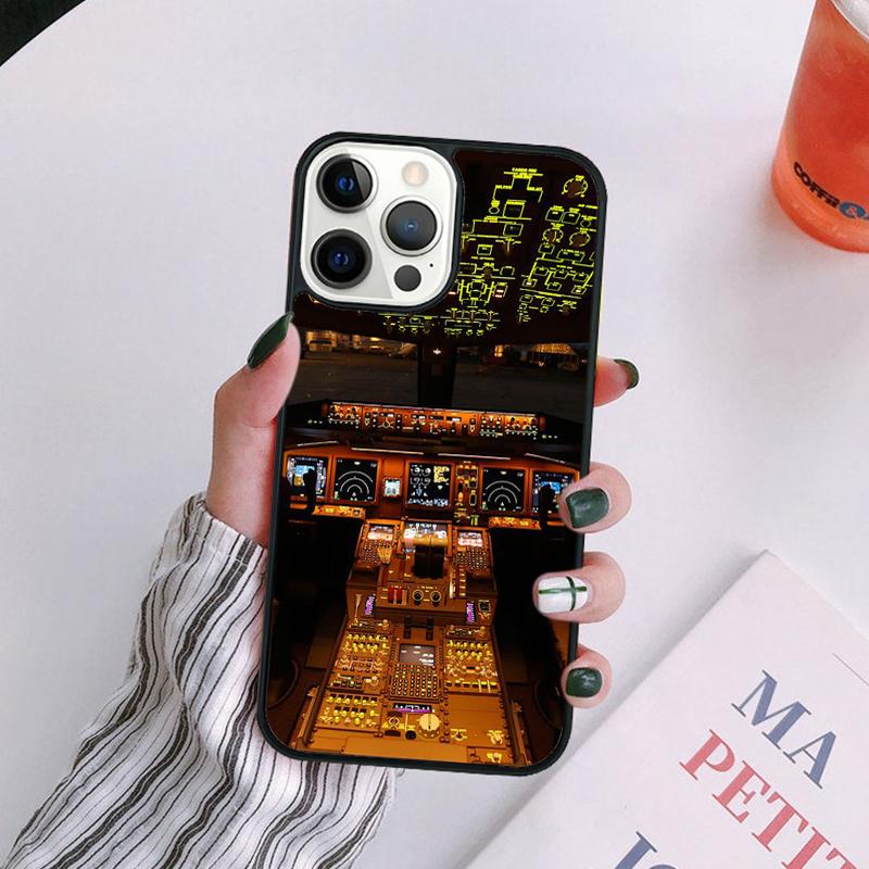 Aviation Aeroplane Pilot Cockpit Phone Case For iPhone 17 Air 14 13 12 16Pro Max 15 Plus Max Cover coque iPhone 11pro max
Aviation Aeroplane Pilot Cockpit Phone Case For iPhone 17 Air 14 13 12 16Pro Max 15 Plus Max Cover coque iPhone 11pro max