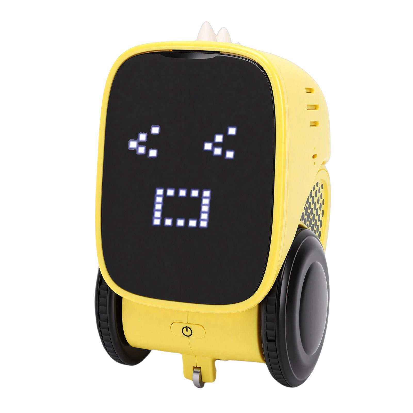 Smart Charging Robot Touch Sensing Story Machine Programming Toy for Early Education Learning жовтий
Smart Charging Robot Touch Sensing Story Machine Programming Toy for Early Education Learning жовтий