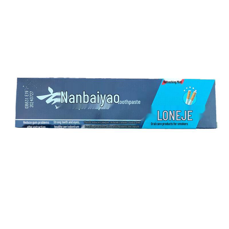 Yunnan Baiyao LONEJE Fresh Mint Toothpaste
Yunnan Baiyao LONEJE Fresh Mint Toothpaste