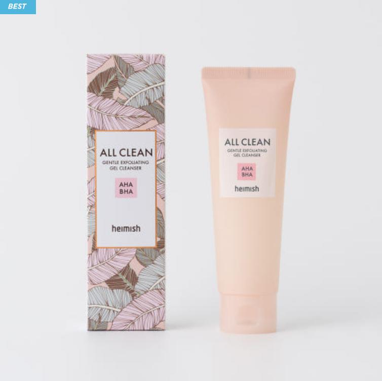 Heimish All Clean Gentle Exfoliating Gel Cleanser – Ежедневное AHA-очищающее средство 130 мл 130ml
Heimish All Clean Gentle Exfoliating Gel Cleanser – Ежедневное AHA-очищающее средство 130 мл 130ml