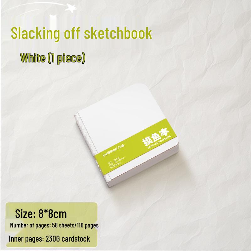 Compact and Thick Portable Mini Square Pocket Art Book for Drawing and Doodling
Compact and Thick Portable Mini Square Pocket Art Book for Drawing and Doodling