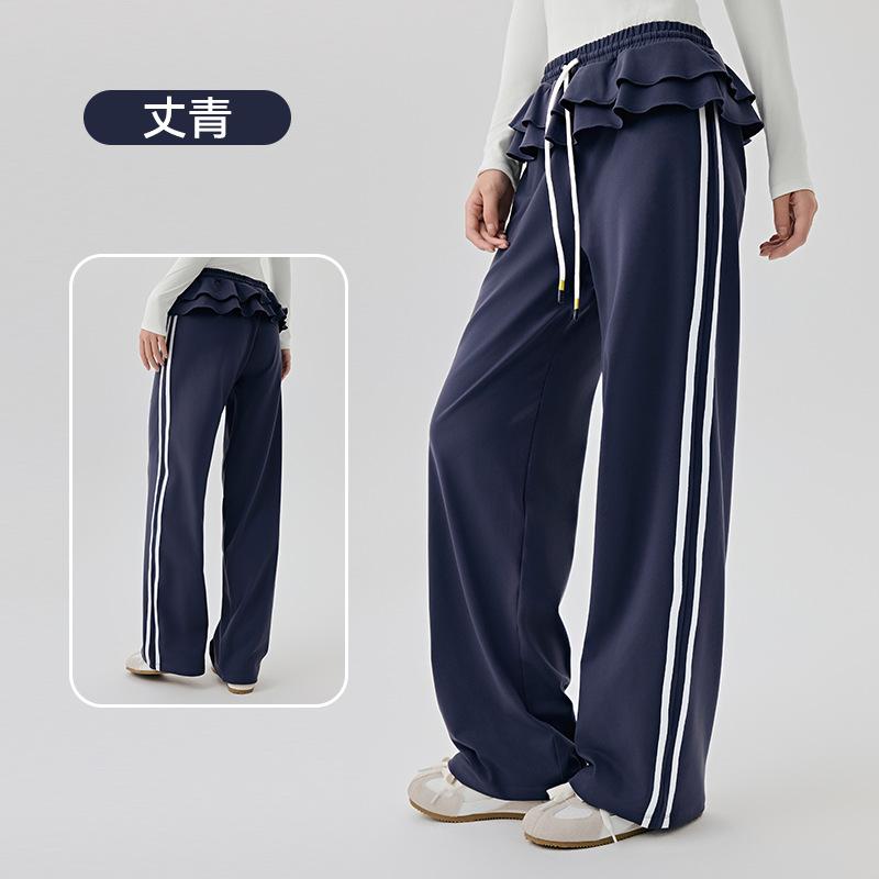 Повседневные спортивные штаны женские балетные прямые брюки с широкими штанинами с вертикальными полосками по бокам, чтобы скрыть полноту и показать стройность, одежда для фитнеса, брюки S
Повседневные спортивные штаны женские балетные прямые брюки с широкими штанинами с вертикальными полосками по бокам, чтобы скрыть полноту и показать стройность, одежда для фитнеса, брюки S