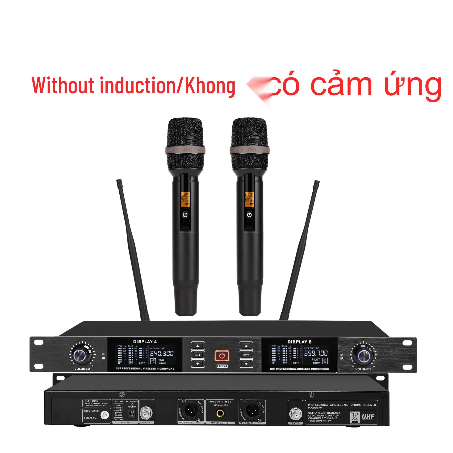 KTV U-Band Infrared Wireless Dual Microphone Lavalier Headset US Plug
KTV U-Band Infrared Wireless Dual Microphone Lavalier Headset US Plug