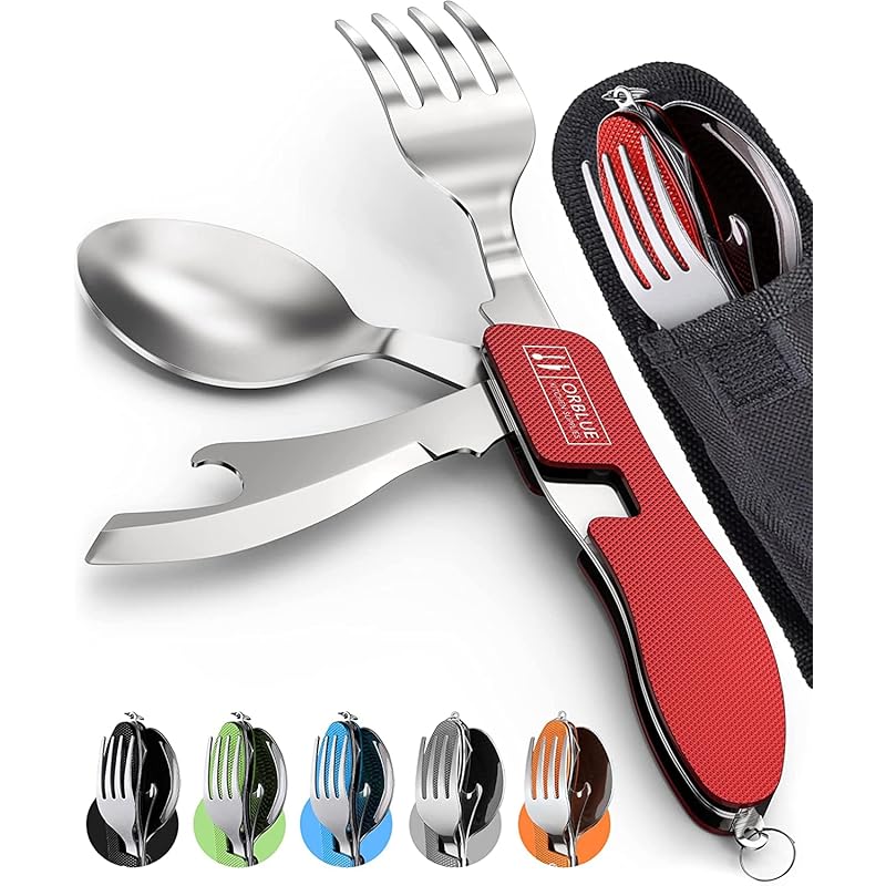 solo camp Great for camping meals Au Blue outdoor Colortry 4in1 set fork knife spoon opener Compact storage of 4 functions Separate type pocket size
solo camp Great for camping meals Au Blue outdoor Colortry 4in1 set fork knife spoon opener Compact storage of 4 functions Separate type pocket size