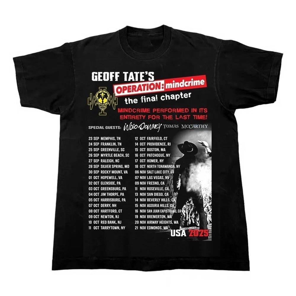 Geoff Tate s Operation Mindcrime The Final Chapter T Shirt TU214 Unisex T-Shirt M
Geoff Tate s Operation Mindcrime The Final Chapter T Shirt TU214 Unisex T-Shirt M