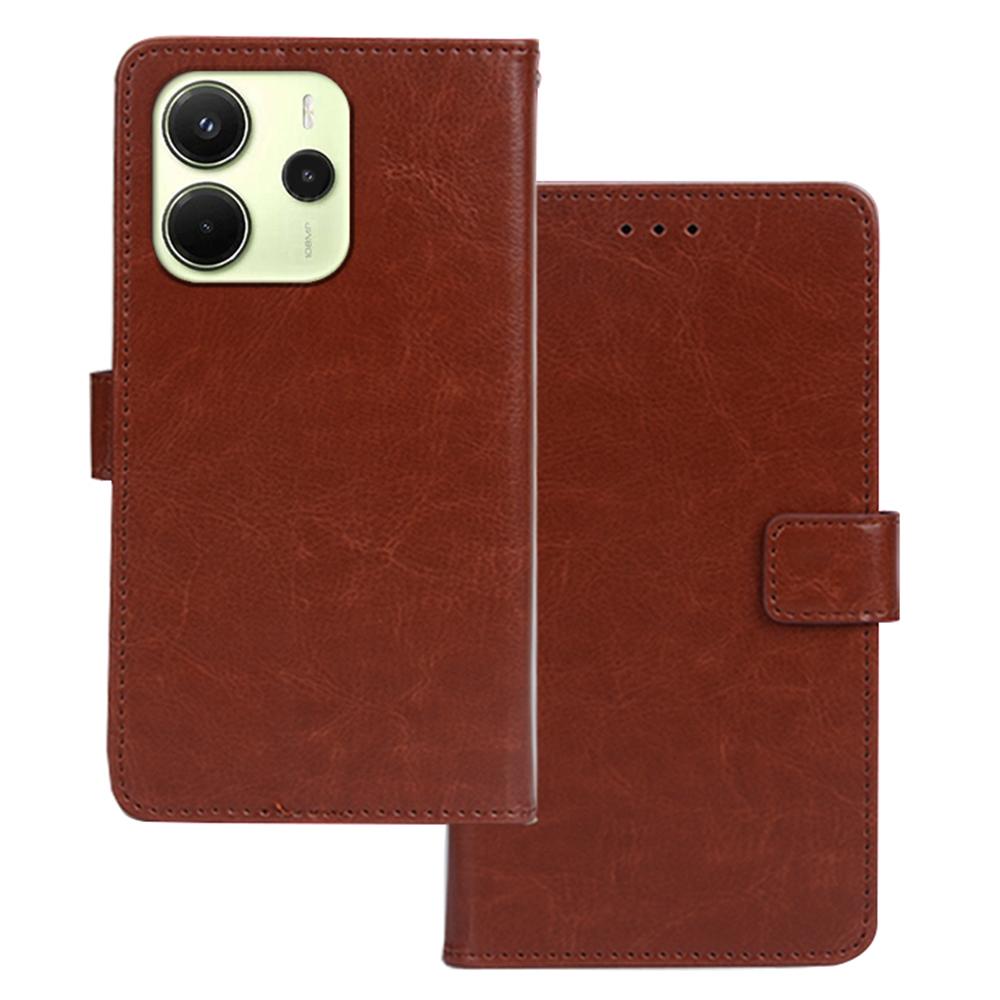 Для Xiaomi Redmi Note 14 4G (164,84 мм) Чохол-гаманець Шкіряний Чохол для телефону Текстура Crazy Horse Brown
Для Xiaomi Redmi Note 14 4G (164,84 мм) Чохол-гаманець Шкіряний Чохол для телефону Текстура Crazy Horse Brown