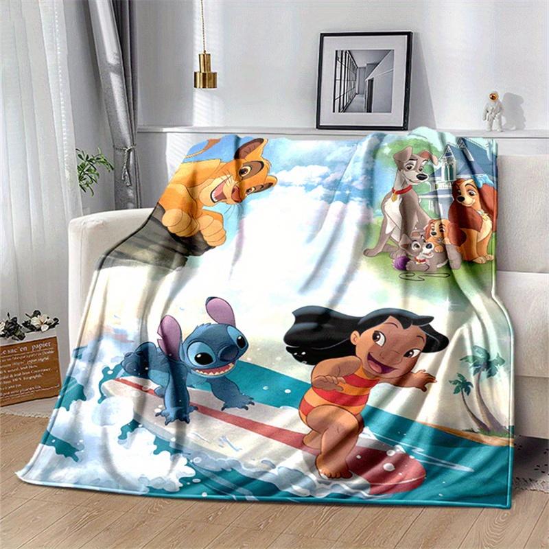 1pc Cartoon Characters Print Blanket, Cute Cartoon Design, Living Room Home Decoration Sofa Travel Soft and Cozy 130cmx150cm
1pc Cartoon Characters Print Blanket, Cute Cartoon Design, Living Room Home Decoration Sofa Travel Soft and Cozy 130cmx150cm