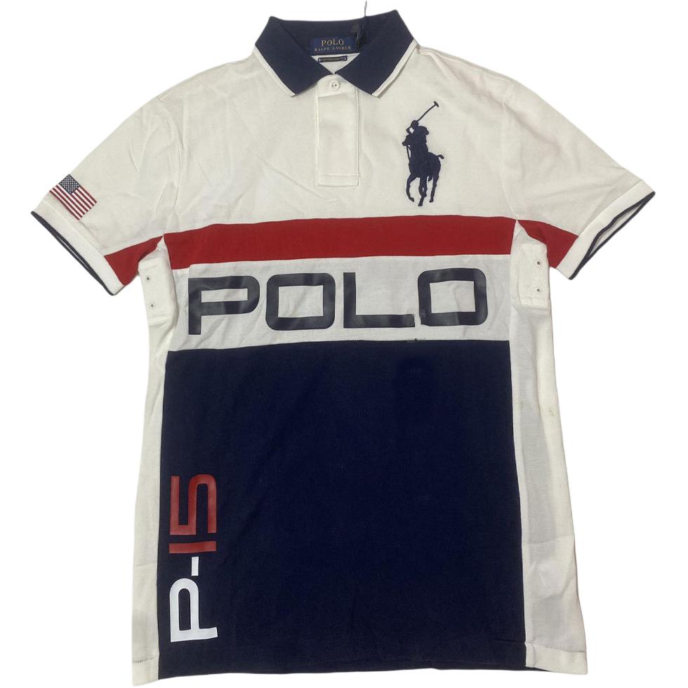 Мужская футболка-поло с коротким рукавом и логотипом Polo Ralph Lauren, синяя, 710750399-001 S
Мужская футболка-поло с коротким рукавом и логотипом Polo Ralph Lauren, синяя, 710750399-001 S