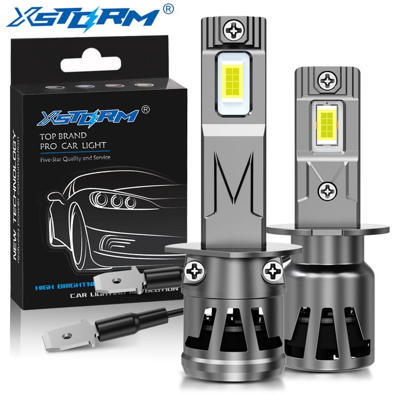 XSTORM H1 H3 H7 H11 LED Car Headlight Bulbs HB3 9005 HB4 9006 for Car Headlamp Auto Fog Lamps Turbo Automobile 6500K 12V H3
XSTORM H1 H3 H7 H11 LED Car Headlight Bulbs HB3 9005 HB4 9006 for Car Headlamp Auto Fog Lamps Turbo Automobile 6500K 12V H3