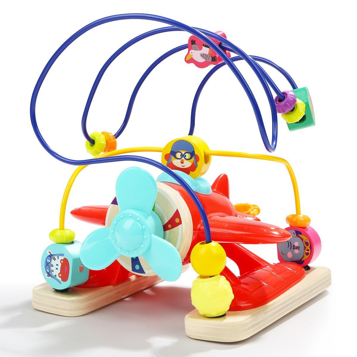 Infant Airplane Beading Educational Toy - Multifuntional Wire Beading for Early Learning
Infant Airplane Beading Educational Toy - Multifuntional Wire Beading for Early Learning