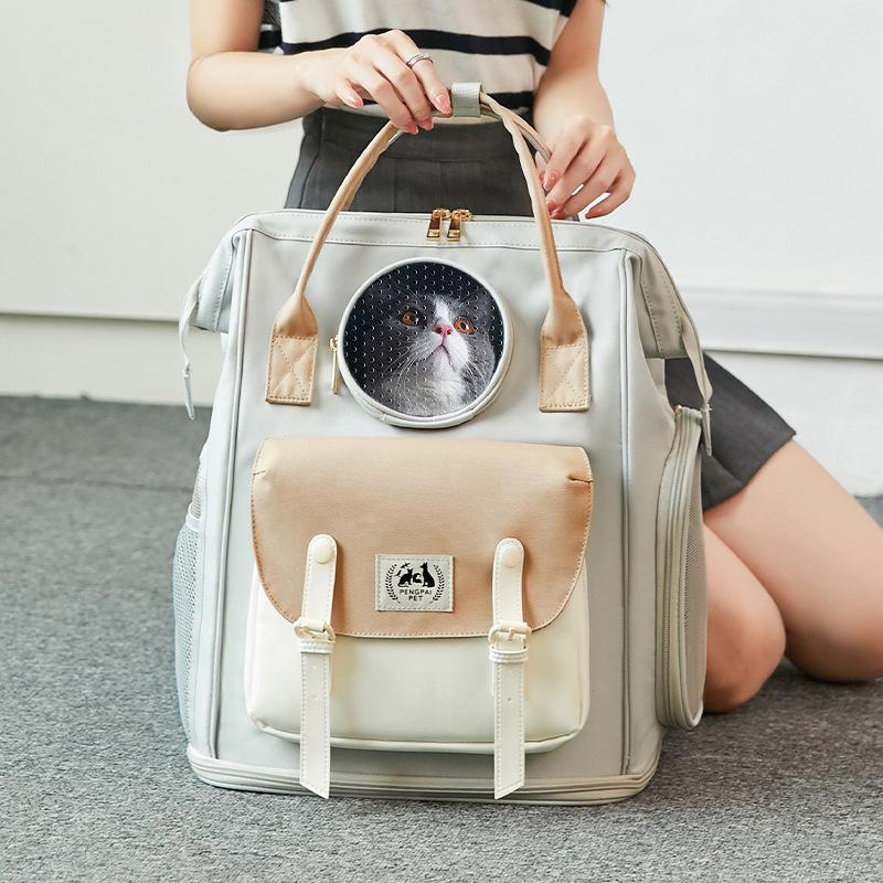 Новий рюкзак з тканини Oxford Large Space Pet для котів і собак Сумка для снеків Сумка для вигулу собак
Новий рюкзак з тканини Oxford Large Space Pet для котів і собак Сумка для снеків Сумка для вигулу собак