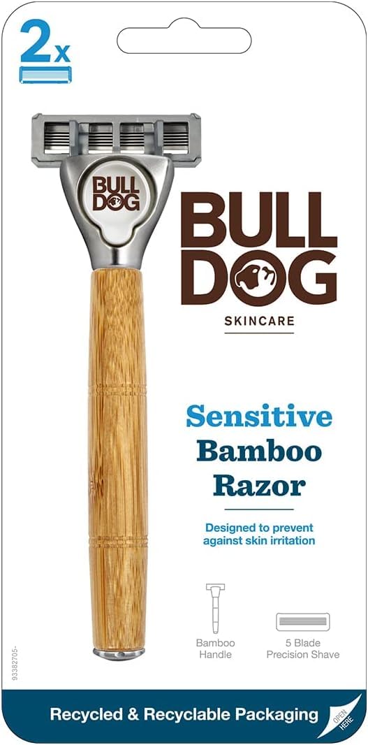 Bull dog Уход за кожей Бритье Чувствительная бамбуковая ручка Основной блок 1 запасное лезвие +
Bull dog Уход за кожей Бритье Чувствительная бамбуковая ручка Основной блок 1 запасное лезвие +