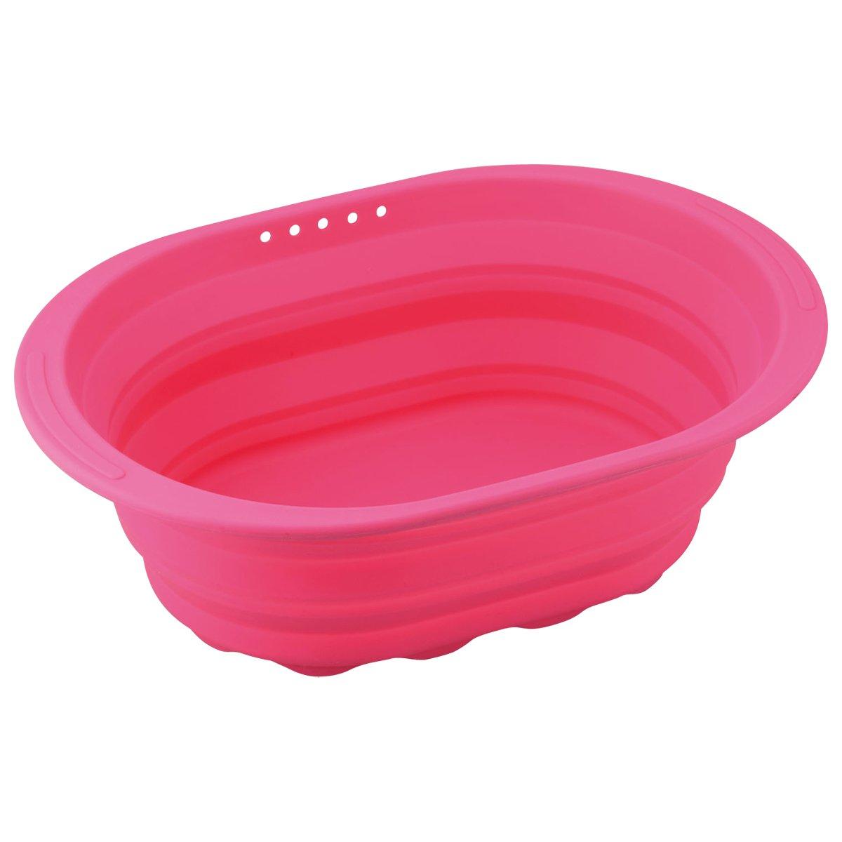 Wahei Freiz Kitchen Plumbing Supplies Washing Pail Sukitto Oval pink foldable Silicone. SR-4881
Wahei Freiz Kitchen Plumbing Supplies Washing Pail Sukitto Oval pink foldable Silicone. SR-4881