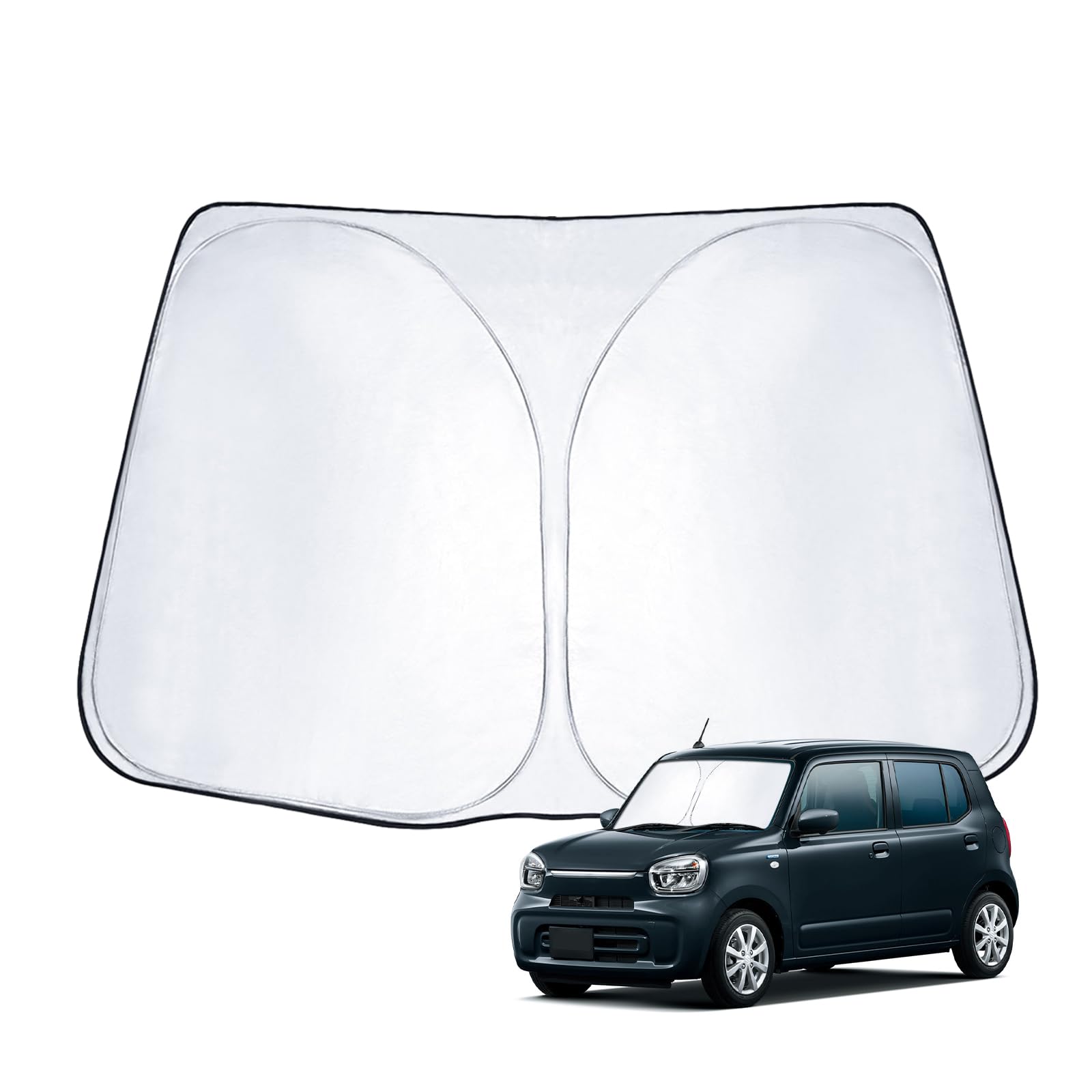 ECOZEN Солнцезащитный козырек для Suzuki Alto Совместим с HA37S и УФ-светом и теплом Легкая установка со складным и простым Идеально подходит для автомобильного кемпинга или серебряный
ECOZEN Солнцезащитный козырек для Suzuki Alto Совместим с HA37S и УФ-светом и теплом Легкая установка со складным и простым Идеально подходит для автомобильного кемпинга или серебряный