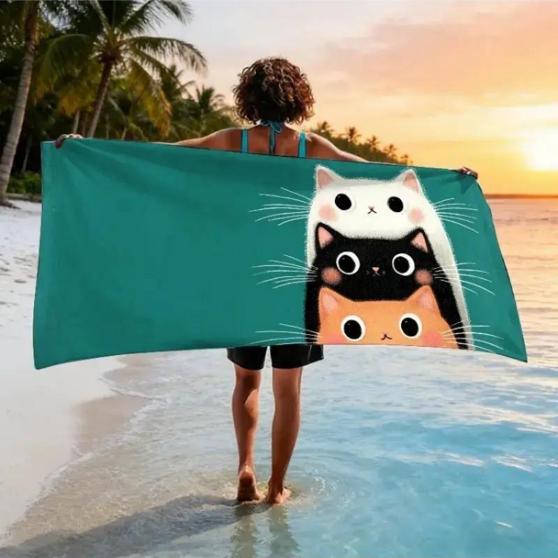 1pc of Illustration and Picture Book Sharing Theme Beach Towel, Cute Pet Day Beach Towel, Soft,Absorbent,Quick-drying,Cat Museum W30*H60(CM)
1pc of Illustration and Picture Book Sharing Theme Beach Towel, Cute Pet Day Beach Towel, Soft,Absorbent,Quick-drying,Cat Museum W30*H60(CM)