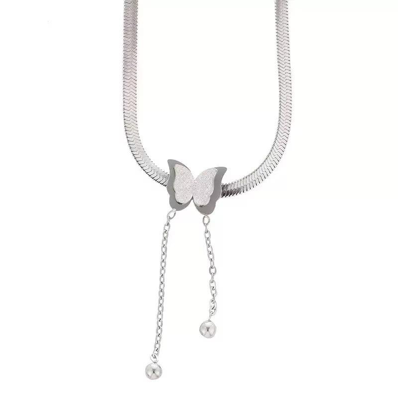 High-End Luxury Niche Necklace for Women, Titanium Steel Material, Non-Fading Choker Collarbone Chain, Elegant Delicate Design серебряный
High-End Luxury Niche Necklace for Women, Titanium Steel Material, Non-Fading Choker Collarbone Chain, Elegant Delicate Design серебряный
