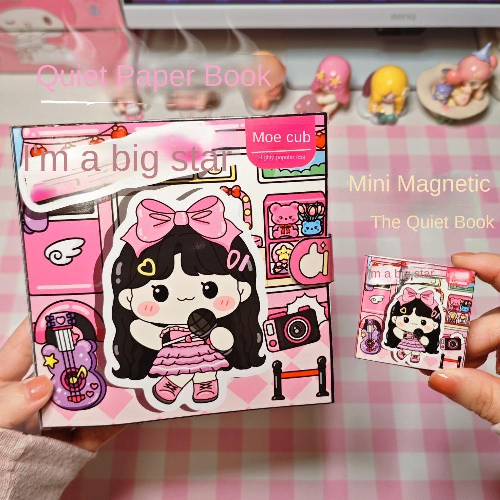 Бумажный Теладо Книжка с наклейками Busy Book Сделай сам Материал для сцены Наклейка Щипок Музыка Тихая книга Сделай сам розовый
Бумажный Теладо Книжка с наклейками Busy Book Сделай сам Материал для сцены Наклейка Щипок Музыка Тихая книга Сделай сам розовый