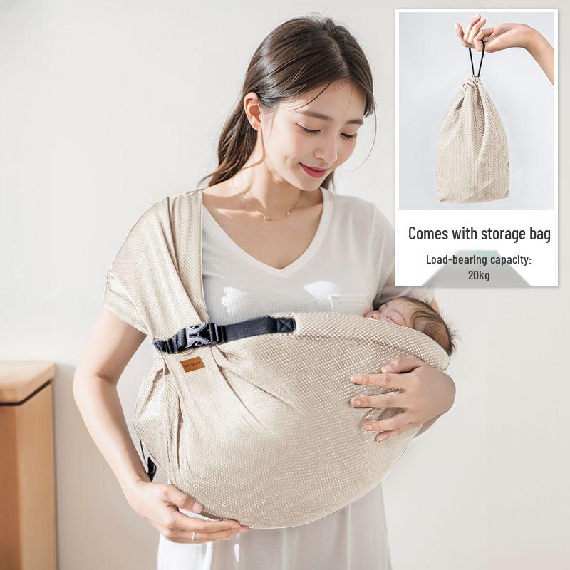 Слінг-переноска для новонародженого - Підтримуюча обійми переноска спереду вершковий
Слінг-переноска для новонародженого - Підтримуюча обійми переноска спереду вершковий