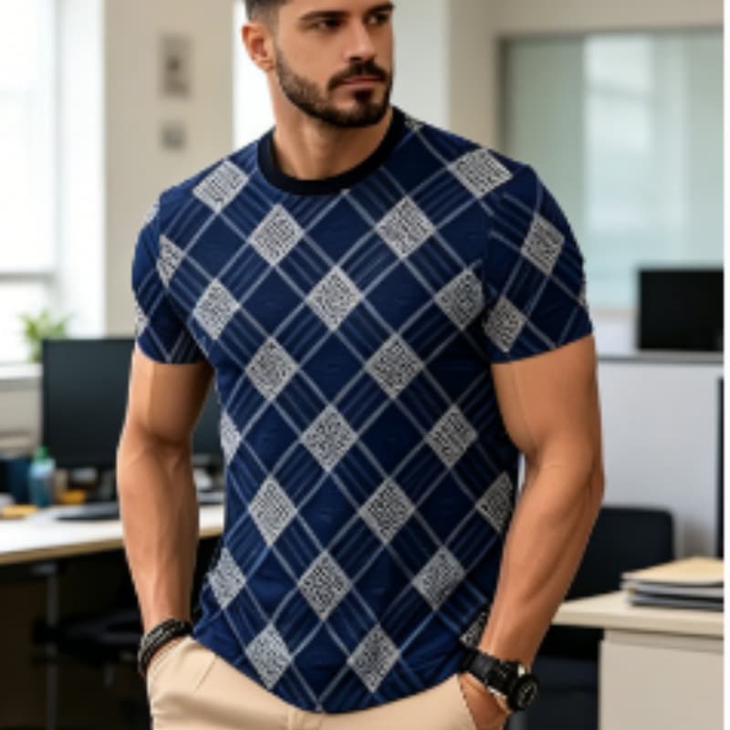 Men s Retro 3D Geometric Print T-Shirt - Perfect for Daily Wear and Vacation S
Men s Retro 3D Geometric Print T-Shirt - Perfect for Daily Wear and Vacation S
