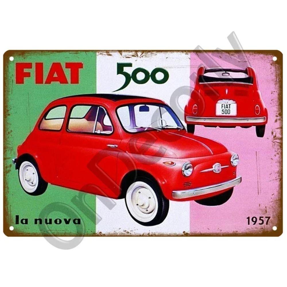 FIAT Garage Bar Metal Sign, Auto Brand Wall Decor 20x30cm
FIAT Garage Bar Metal Sign, Auto Brand Wall Decor 20x30cm