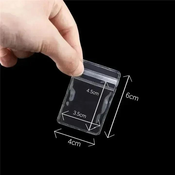 Wholesale PVC Self Sealed Bags for Jewelry Earrings Necklace Rings Storage Package Bag Organizer Dust-proof Anti-oxidation Pouch 10PCS
Wholesale PVC Self Sealed Bags for Jewelry Earrings Necklace Rings Storage Package Bag Organizer Dust-proof Anti-oxidation Pouch 10PCS