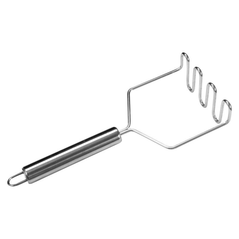 1pc Stainless Steel Mud Press Food-Grade Durable Thickened Mud Press Wavy Steel-Handled Mashed Potato Maker Kitchen Accessories
1pc Stainless Steel Mud Press Food-Grade Durable Thickened Mud Press Wavy Steel-Handled Mashed Potato Maker Kitchen Accessories