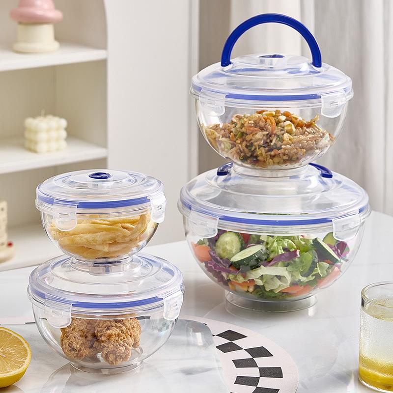 4-piece High-end Sealed Food Storage Box with Easy To Clean Design and Handle Suitable for Meal Preparation and Bento Box синій
4-piece High-end Sealed Food Storage Box with Easy To Clean Design and Handle Suitable for Meal Preparation and Bento Box синій
