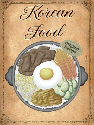 Korean Food Vintage Retro Metal SignAluminum 20x30cm(7.8x11.8inch)
Korean Food Vintage Retro Metal SignAluminum 20x30cm(7.8x11.8inch)