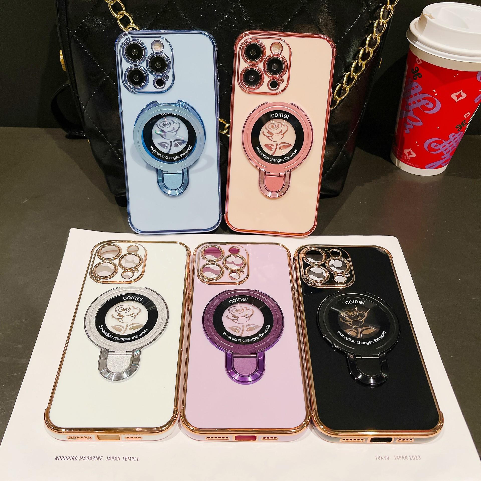 Applicable To Apple 15 Electroplated 6D Rose Mobile Phone Case Side Printing IPhone 16PRO Magnetic Bracket iPhone 16promax
Applicable To Apple 15 Electroplated 6D Rose Mobile Phone Case Side Printing IPhone 16PRO Magnetic Bracket iPhone 16promax