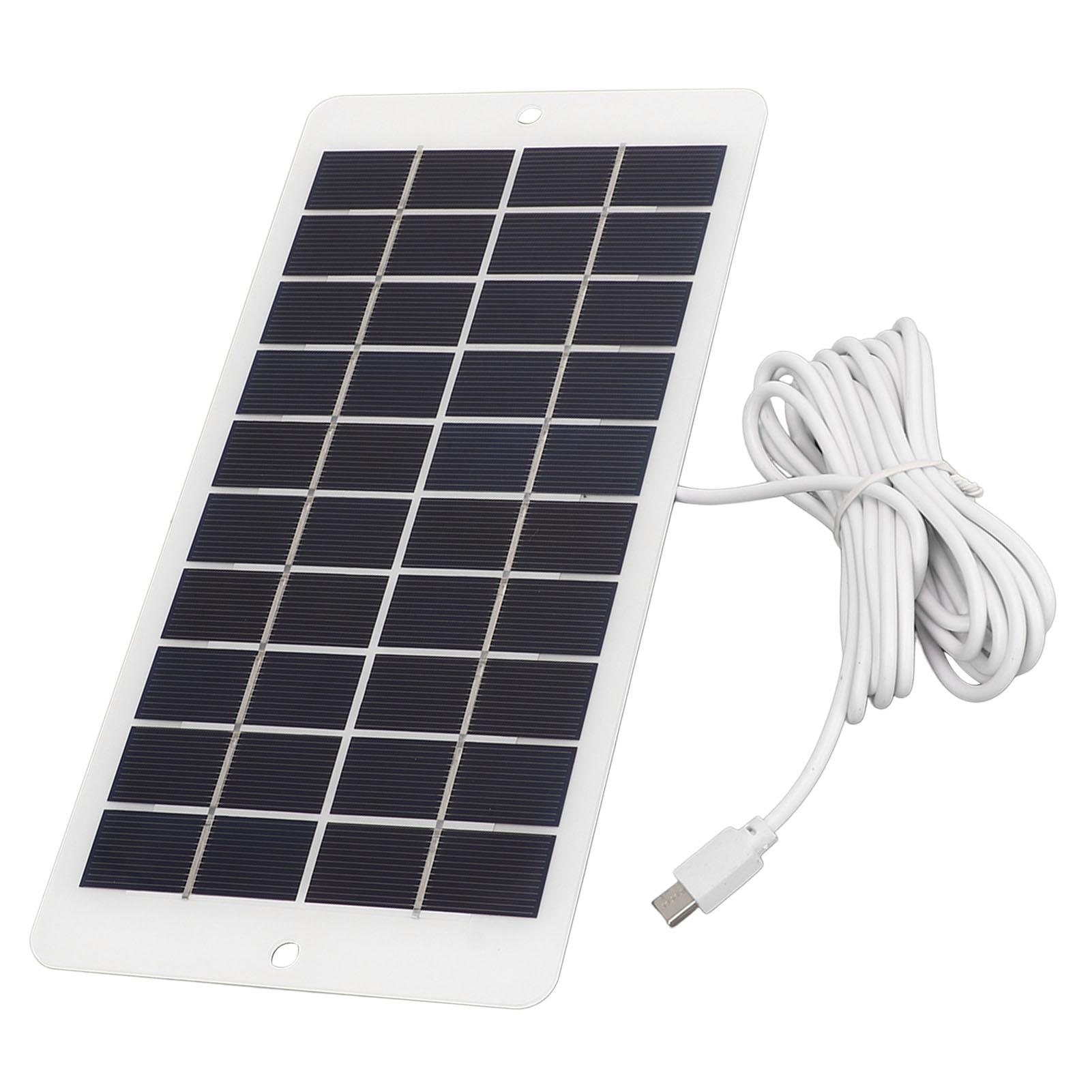 Solar Panel Professional High Efficiency Solar Battery Charger for Phone Charger Doorbell Surveillance Camera 4.5W 5V
Solar Panel Professional High Efficiency Solar Battery Charger for Phone Charger Doorbell Surveillance Camera 4.5W 5V