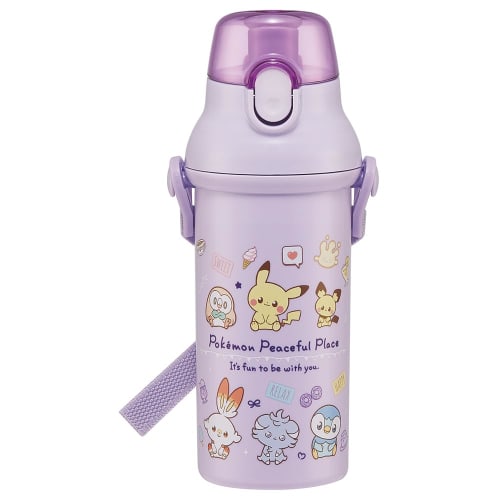 Skater Children s Plastic Water Bottle 480ml One Push Open/Close Antibacterial Child Friendly Lightweight Antibacterial Treatment Made in Japan Pokemo
Skater Children s Plastic Water Bottle 480ml One Push Open/Close Antibacterial Child Friendly Lightweight Antibacterial Treatment Made in Japan Pokemo