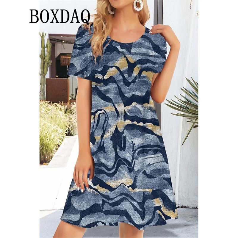 Flower Print Short-sleeved Dress Stylish Soft Elegant Casual Dresses 8XL
Flower Print Short-sleeved Dress Stylish Soft Elegant Casual Dresses 8XL
