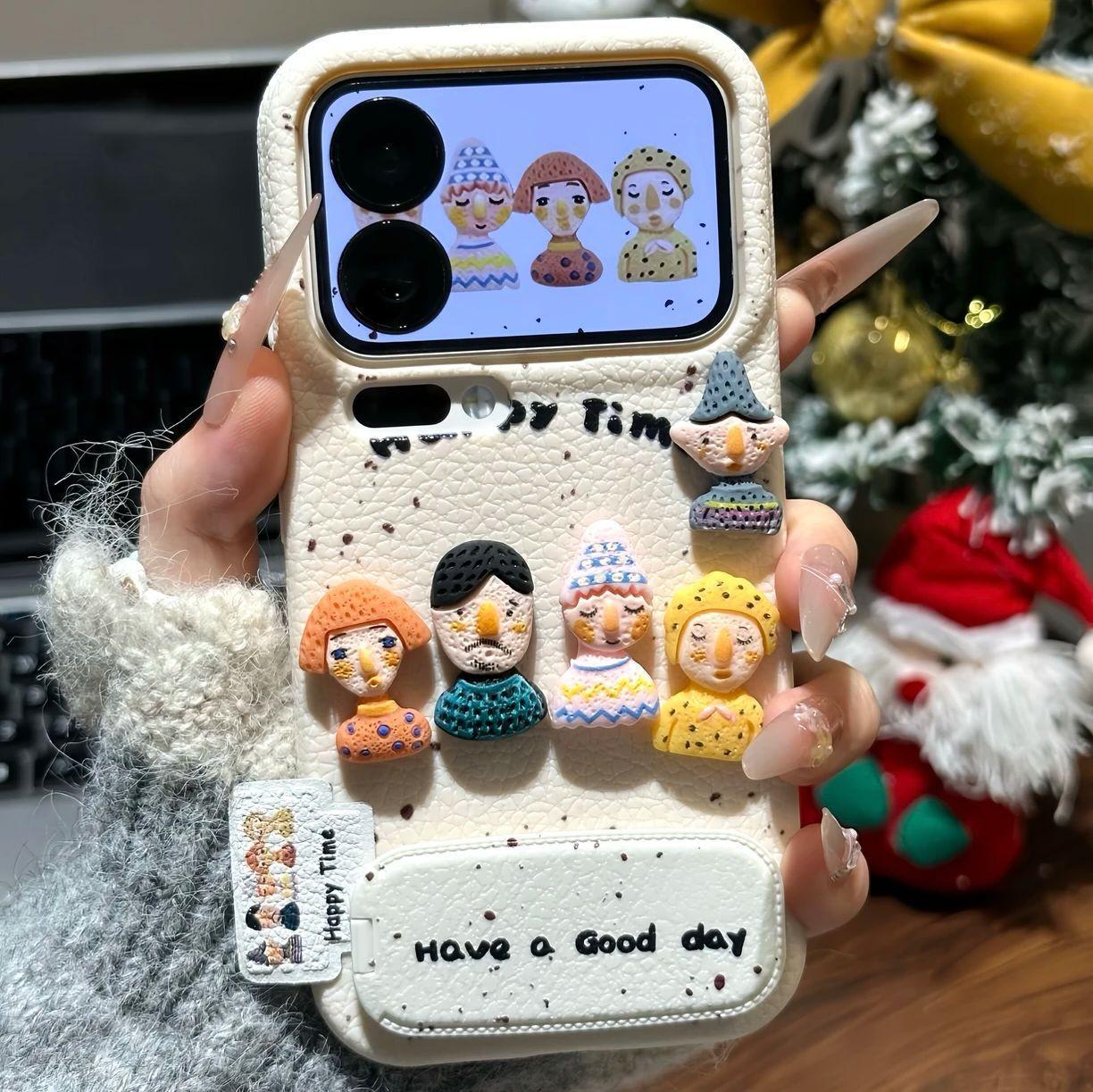 3D Милая Кукла Защитный Чехол от Падений со Подставкой Совместимый IPhone 16 17 Pro Max Мультяшные Милые Базовые Чехлы Зеркальные Аксессуары iPhone17
3D Милая Кукла Защитный Чехол от Падений со Подставкой Совместимый IPhone 16 17 Pro Max Мультяшные Милые Базовые Чехлы Зеркальные Аксессуары iPhone17