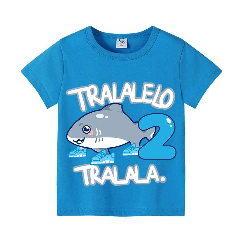 Italian Brainrot Baby Tee Summer Birthday T-shirt Short Sleeve Casual Digital Child Tralalero Tralalas Number Cotton Anime Tops 150
Italian Brainrot Baby Tee Summer Birthday T-shirt Short Sleeve Casual Digital Child Tralalero Tralalas Number Cotton Anime Tops 150