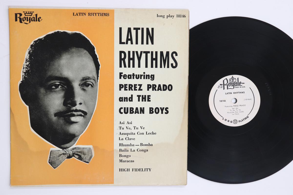 10inch Record PEREZ PRADO Latin Rhythms 18146 ROYALE 1955 US Latin Used
10inch Record PEREZ PRADO Latin Rhythms 18146 ROYALE 1955 US Latin Used