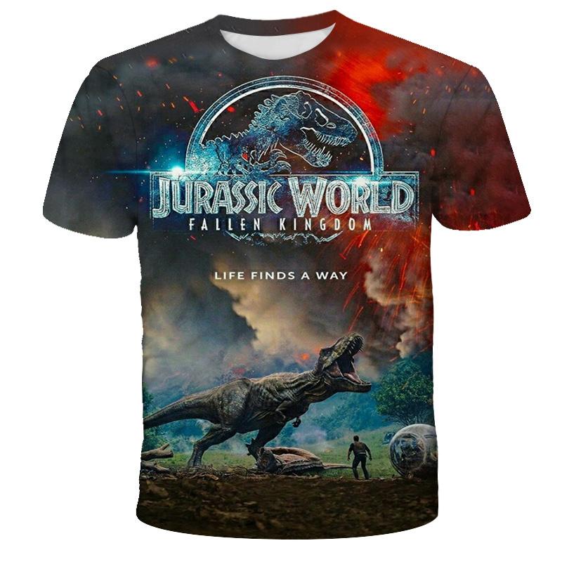 Jurassic Dinosaur T-shirt 3d Summer Shirt of Men Classic Dinosaur Game American Street Fashion Plus Size Tops L
Jurassic Dinosaur T-shirt 3d Summer Shirt of Men Classic Dinosaur Game American Street Fashion Plus Size Tops L
