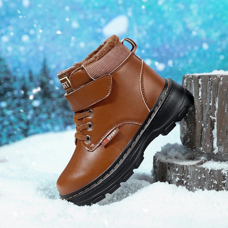 ботинки для девочек теплые хлопковые кожаные ботинки для детей среднего возраста 32
ботинки для девочек теплые хлопковые кожаные ботинки для детей среднего возраста 32