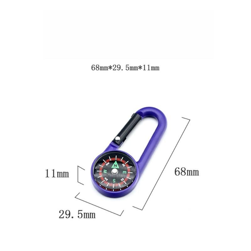 Outdoor Mountaineering Buckle Compass Hook Multi Functional Quick Hanging Compass Portable Liquid Suspension North Needle Compass фіолетовий
Outdoor Mountaineering Buckle Compass Hook Multi Functional Quick Hanging Compass Portable Liquid Suspension North Needle Compass фіолетовий