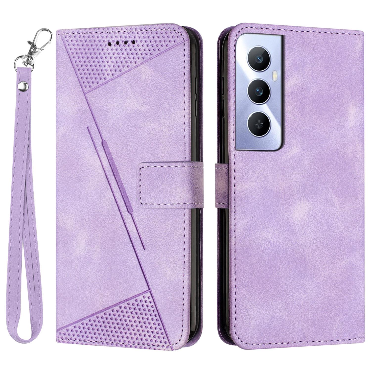 For Realme C65 4G Phone Stand Case Triangle Imprinted Anti-Dorp Leather Phone Cover with Stand Purple
For Realme C65 4G Phone Stand Case Triangle Imprinted Anti-Dorp Leather Phone Cover with Stand Purple