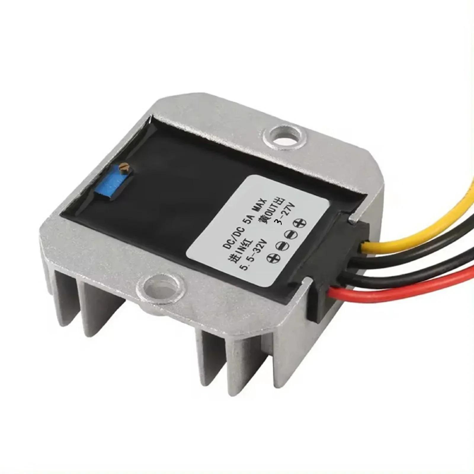 5-32V To 3V-27V 5A Power Transformer For Harsh Environments Aluminum Shell Multi-Protection Safety System For Scooters China Mainland
5-32V To 3V-27V 5A Power Transformer For Harsh Environments Aluminum Shell Multi-Protection Safety System For Scooters China Mainland