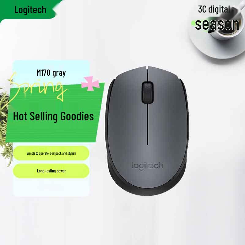 Logitech M170 Wireless Mouse
Logitech M170 Wireless Mouse