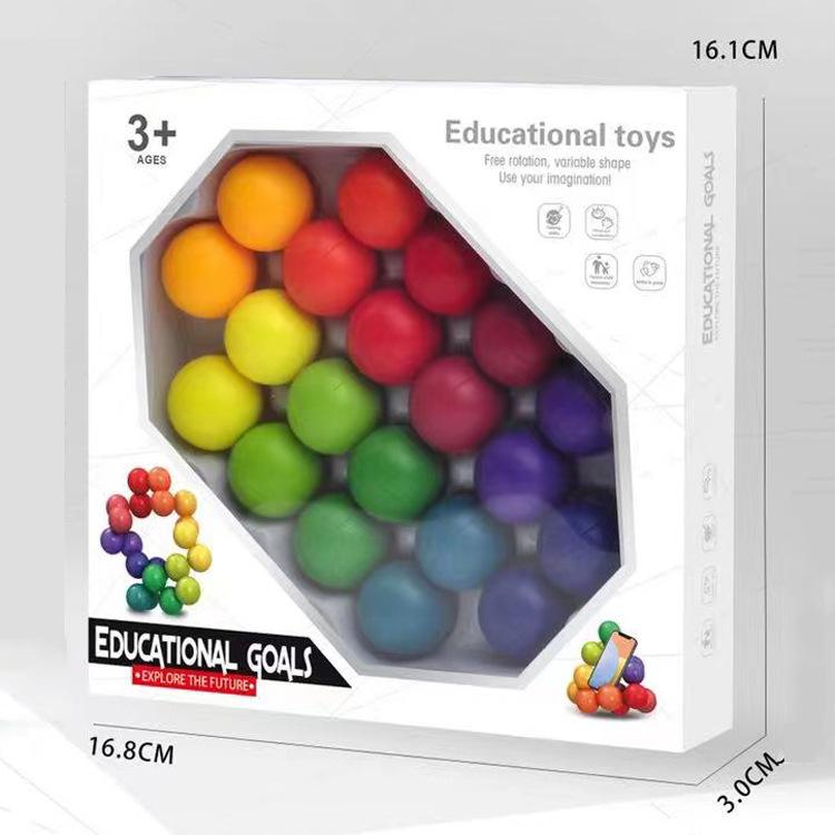 3D Infinite Flip Stress Relief Ball - Hot Decompression Toy
3D Infinite Flip Stress Relief Ball - Hot Decompression Toy