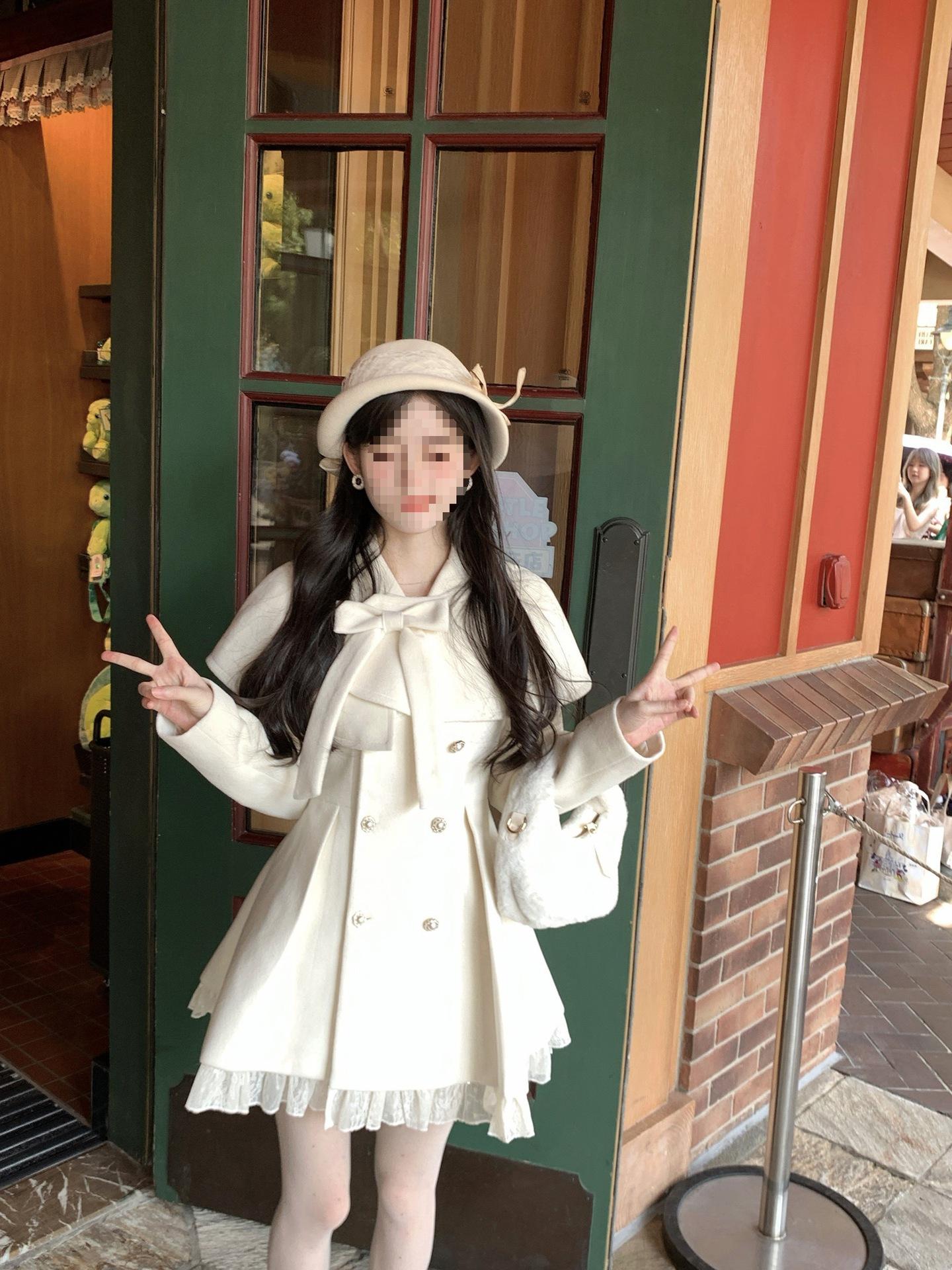 Charming Forest Girl Autumn/Winter White Wool Cloak & Dress Set XS (under 45 kg)
Charming Forest Girl Autumn/Winter White Wool Cloak & Dress Set XS (under 45 kg)
